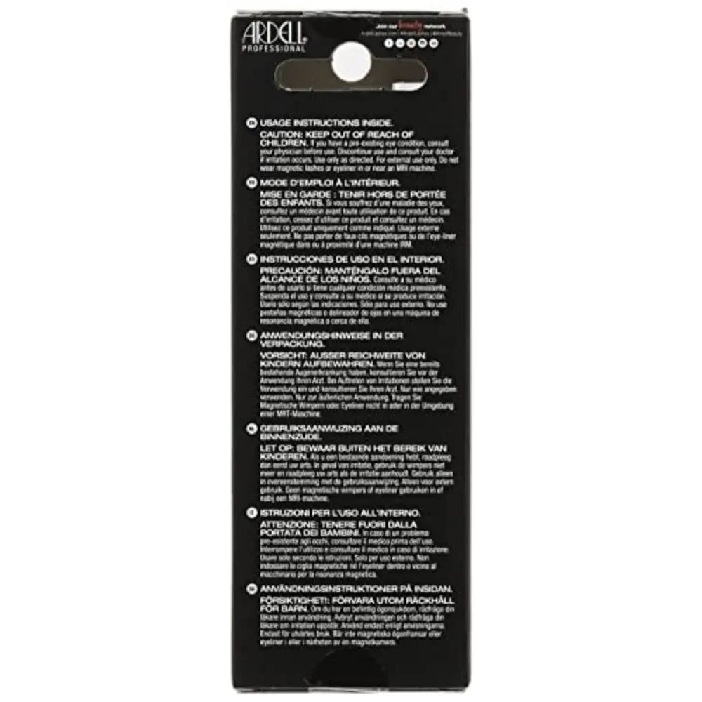 Ardell Magnetic Liquid Liner - No Adhesive Needed Waterproof Reusable - BLACK